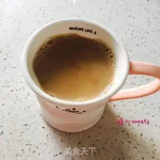 Make Black sugar rose milk tea step 5