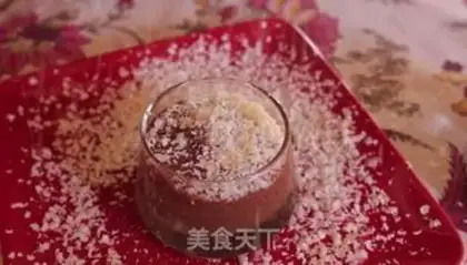 Make Triangular chocolate mousse step 7