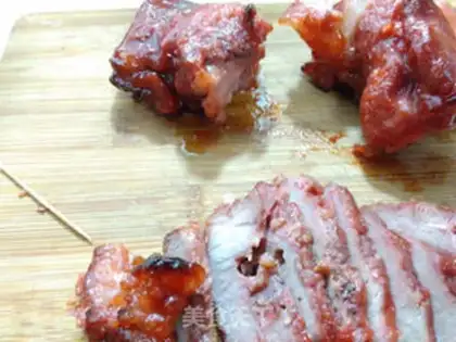 Make Pineapple sauce and roast meat step 4