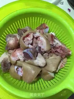 Make Pig hoof freeze step 0