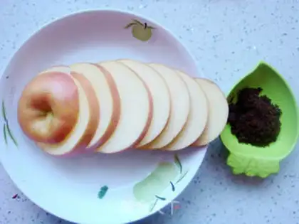 Make Red sugar apples step 1