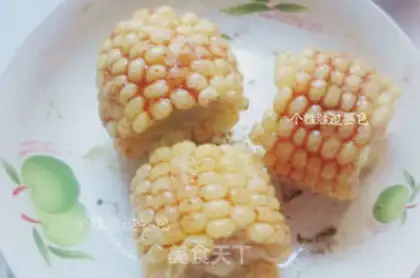Make Korean baked corn step 1
