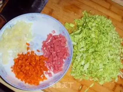 Make Egg fried rice step 0