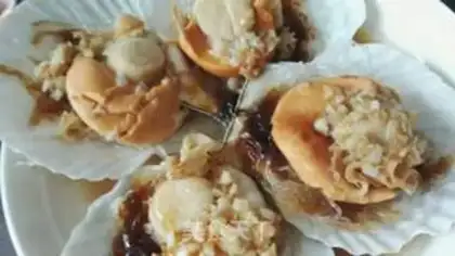 Make A fan scallop step 9