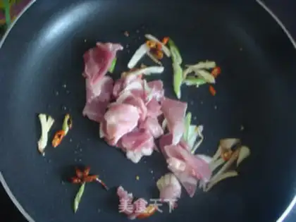 Make Garlic fried meat step 3