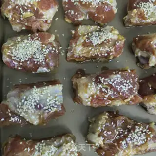 Make Black pepper garlic roasted ribs step 2