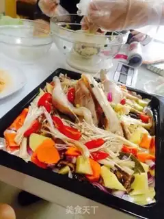 Make A fragrance of roasted chicken step 5