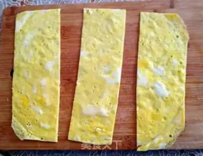Make Eggskin bag, tofu step 7