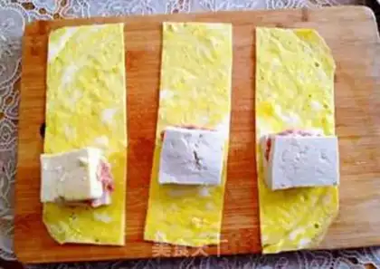 Make Eggskin bag, tofu step 8