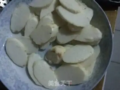 Make Pork bones from the mountain poach step 1