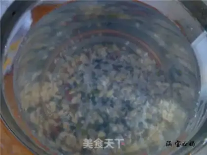 Make Five grains of porridge step 2