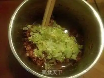 Make Pork cabbage buns step 9