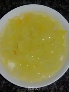 Make Snow Lotus green bean sugar step 4