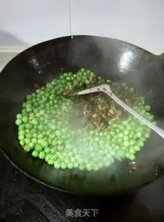 Make Snow vealed peas step 3