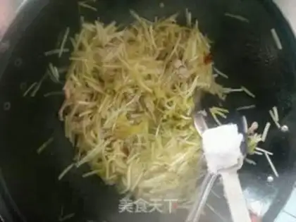 Make Garlic fried meat step 6