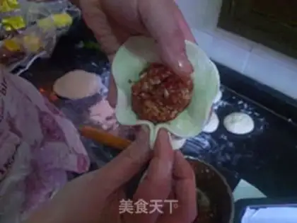 Make Pork cabbage buns step 13
