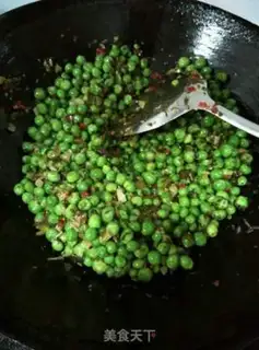 Make Snow vealed peas step 4