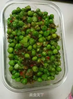 Make Snow vealed peas step 5