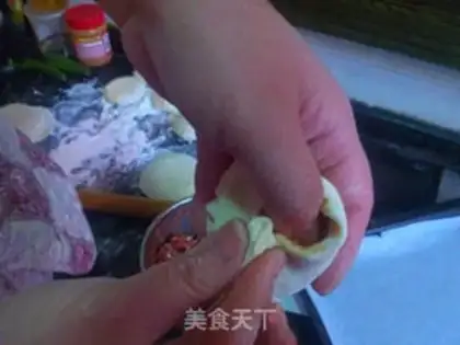 Make Pork cabbage buns step 15