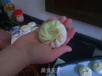 Make Pork cabbage buns step 17