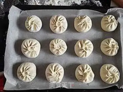 Make Pork cabbage buns step 18