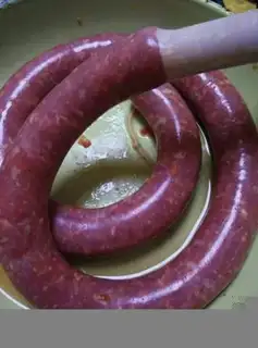 Make Homemade beef sausages step 2