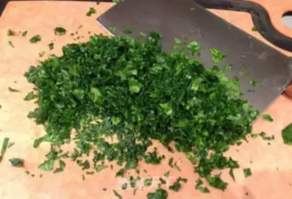 Make Spinach cheese step 0