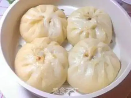 Make Pork cabbage buns step 20