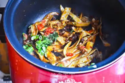 Make Taste almond mushrooms step 6