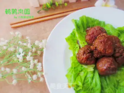 Make quail meat round step 7