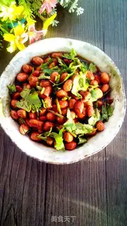 Make Old vinegar peanuts step 7