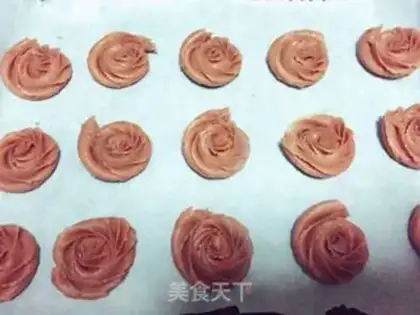 Make Coco Rose Cookie step 5