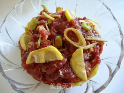 Make Old meat step 1