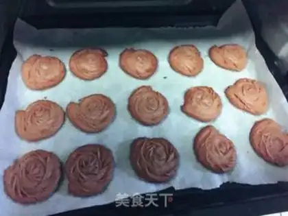 Make Coco Rose Cookie step 6