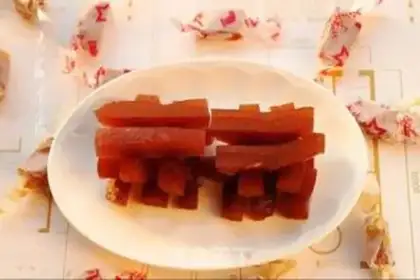 Make Old Beijing mountain cake step 11