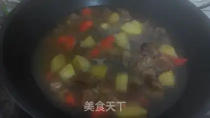 Make Curry potato beef step 6