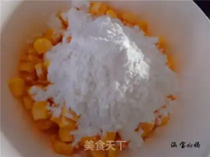 Make Fried corn step 1