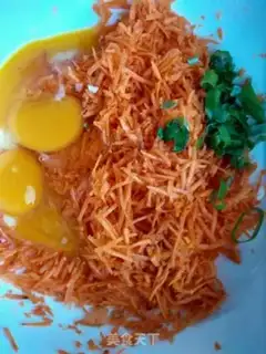 Make Carrot eggcake step 3