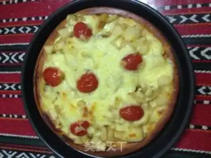 Make Fruit pizza step 1