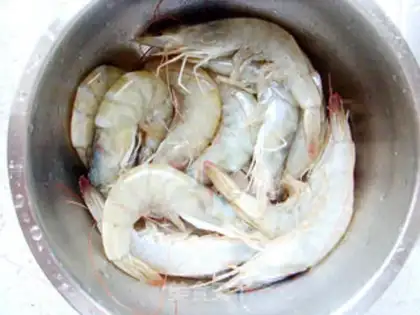 Make Red burning shrimp step 0