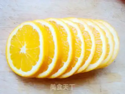 Make Orange red sugar step 2