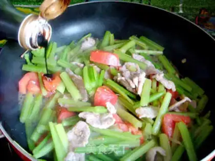 Make Celery and meat step 9