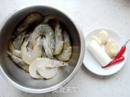 Make Red burning shrimp step 5