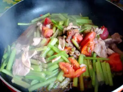 Make Celery and meat step 10