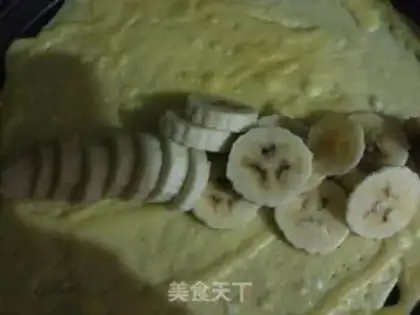 Make The cream banana is covered in omelet step 6