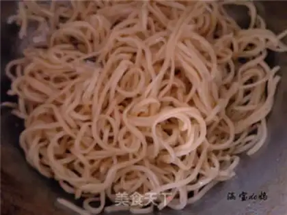 Make Apricot noodle step 3