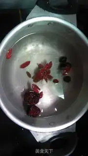Make Sweet soup step 1