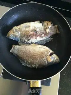 Make Squid egg soup step 1