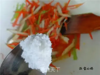Make Apricot noodle step 7