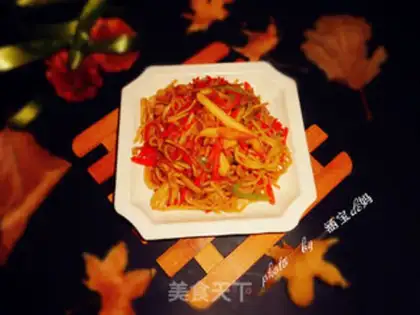 Make Apricot noodle step 11